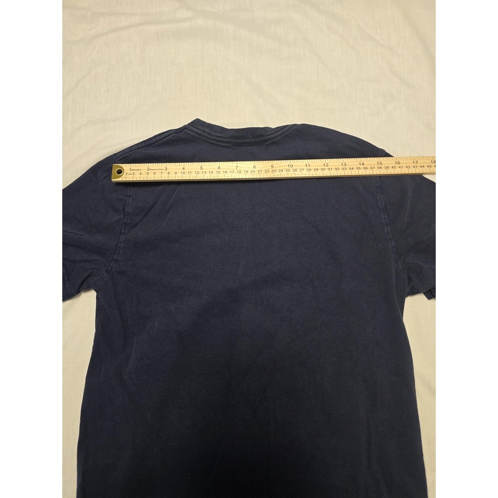 Polo Ralph Lauren Shirt Mens Large Navy Blue Red Pony Classic Tee T-Shirt Cotton - Picture 5 of 9